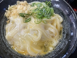 釜玉うどん（小）410円